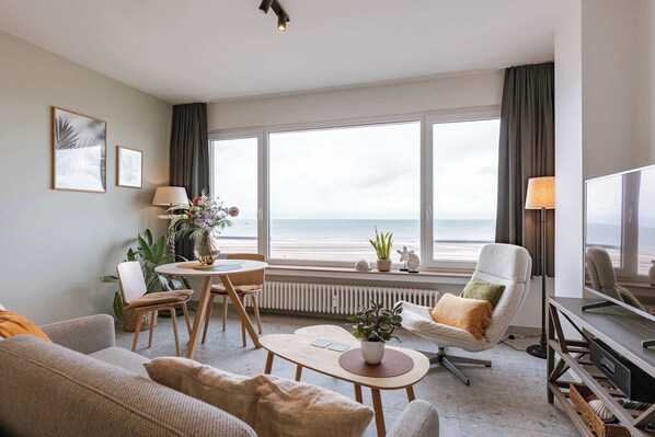 Living Room with sea view