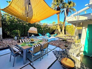 Alfresco dining for days
