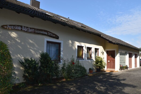 Fassade der Unterkunft
