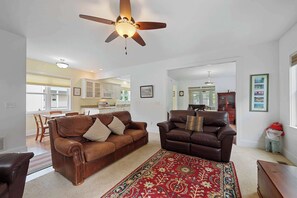 Curl up in the living room & stream all your favorite entertainment