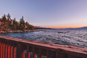 Vue depuis l’hébergement
