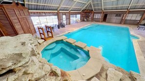 Poolside relaxation at The Cottage at Wildflower House