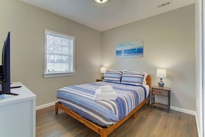 Cozy and inviting, this bedroom is a haven for a restful getaway.