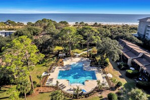 Retreat to 15 Hilton Head Beach Villa, a charming two-level haven nestled within the exclusive oceanfront enclave in the sought after South Forest Beach area, also known as the island's “downtown”
