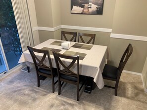 Dining area