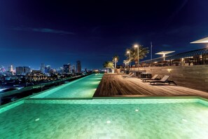 Rooftop pool