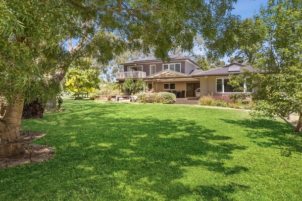 Sprawling lawns
