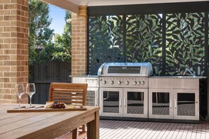 Large BBQ kitchen