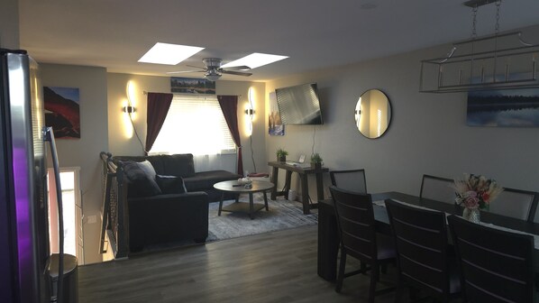 Modern Living room with open concept