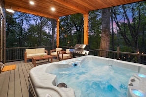 Bain à remous extérieur
