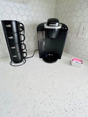 Kaffe och/eller kaffebryggare