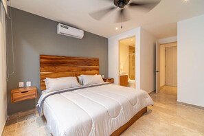 Sleep soundly in this cozy bedroom, designed for ultimate relaxation and comfort