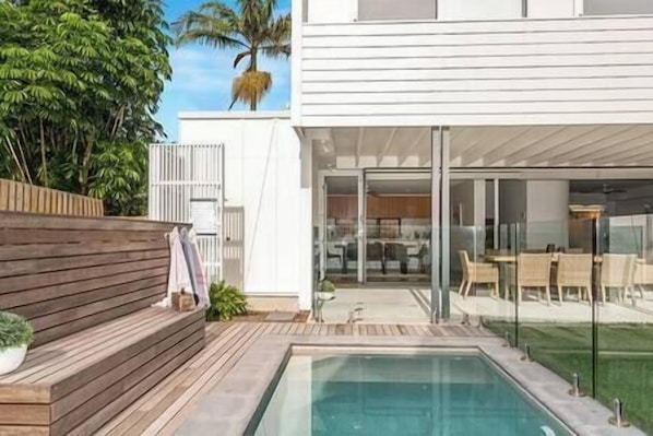Enjoy a dip in your private pool