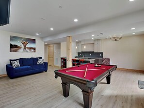 Lower Level Family Room Pool Table