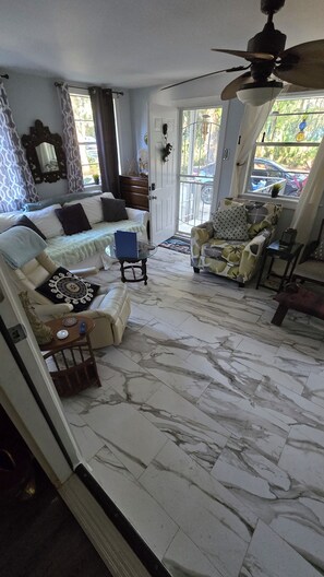 1st living room facing front door