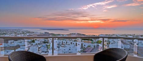 Vista del balcone