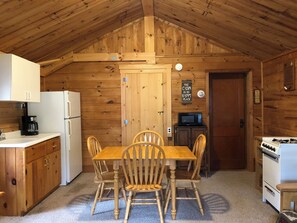 Kitchen and dining table