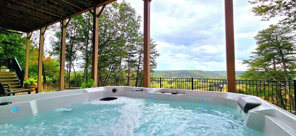 Bain à remous extérieur