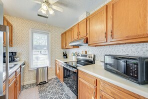 Kitchen | 2-Story Home | Central A/C & Heating