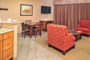 Integrated Kitchen and Living Area