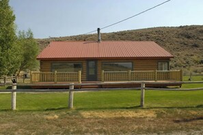 The Log Cabin.