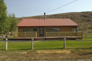 The Log Cabin.