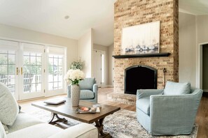 Lounge in the living room & stream your favorites on the smart TV