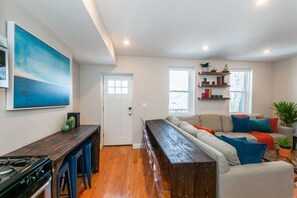 Front door and Livingroom
