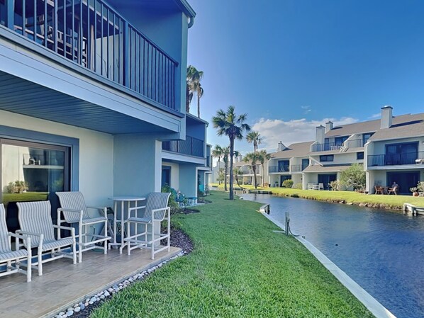 Balcony Seating and Lake View