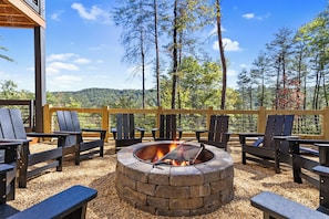 Firepit with a view!