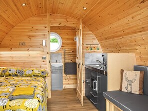 Open plan living space | The Garden Pod, Brechin