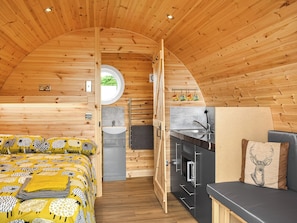 Open plan living space | The Garden Pod, Brechin