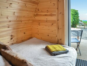 Double bedroom | The Garden Pod, Brechin