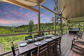 Outdoor dining
