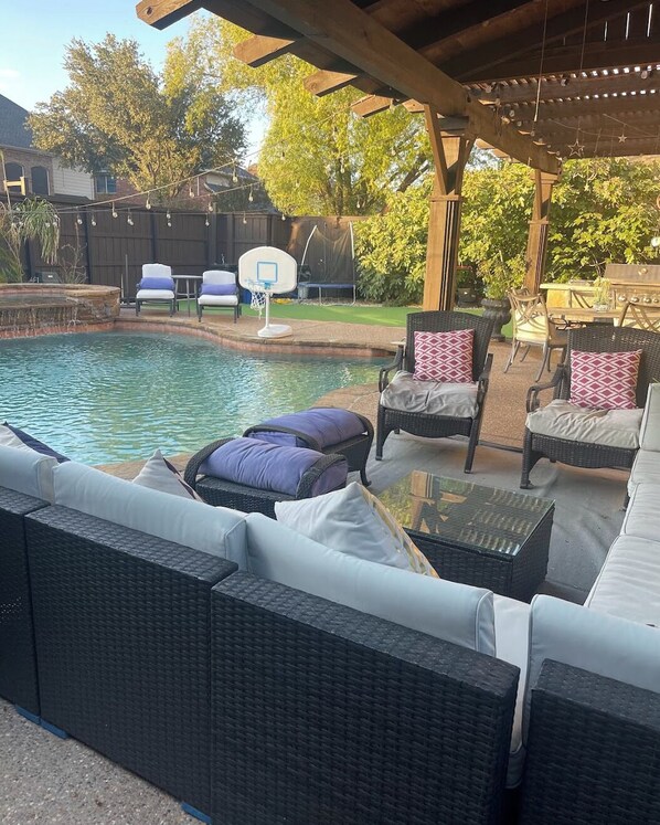 Backyard retreat!