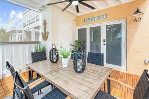 Outdoor dining