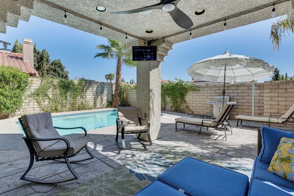 Las Vegas Vacation Rental | 3BR | 2.5BA | 1,703 Sq Ft | Stairs Required