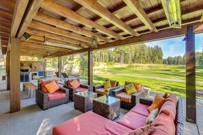 Covered Patio | Fire Pit | Golf Course On-Site
