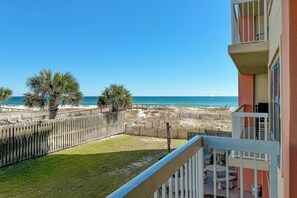 Private balcony view