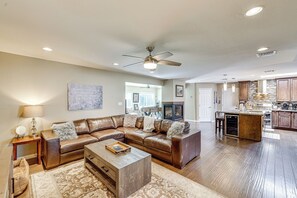 Living Room | Smart TV | Single-Story Home