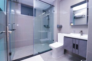 All in one Washroom. Walking
