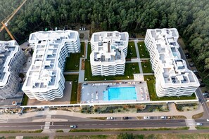 Piscine maison de vacances