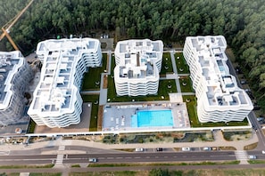 Piscine maison de vacances