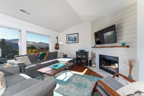 Enjoy Family time in this beautiful living room 