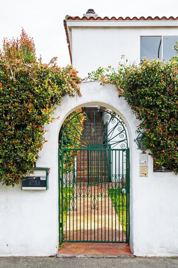 Entrance to property