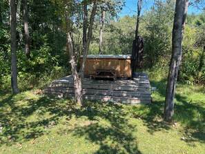 Enceinte de l’hébergement