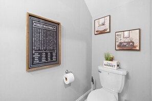Half Bathroom downstairs