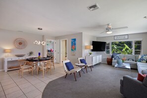 Family Room and Dining room