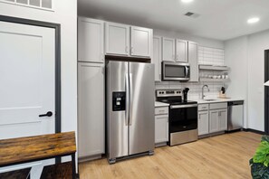 Fully equipped kitchen