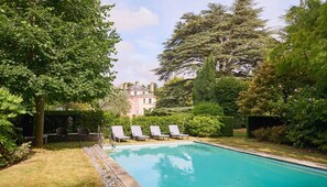 Heated swimming open April - October